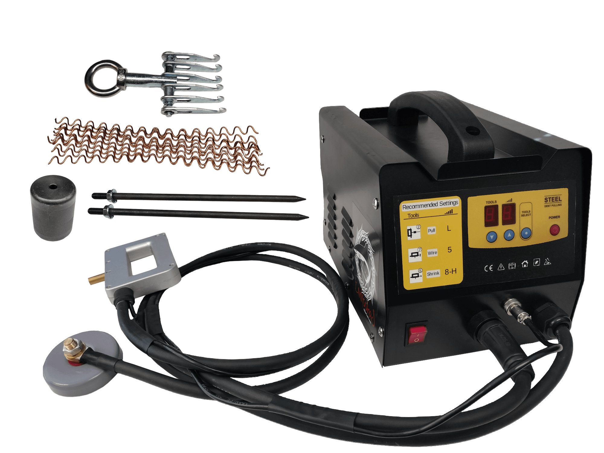 Digital Steel Electrode Dent Puller